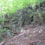 玉置神社の溶岩1