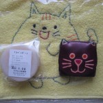 秋空縁日石鹸と小銭入れ