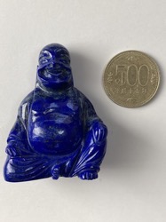 布袋様と500円玉