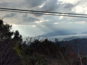 諭鶴羽山・山頂からの眺望